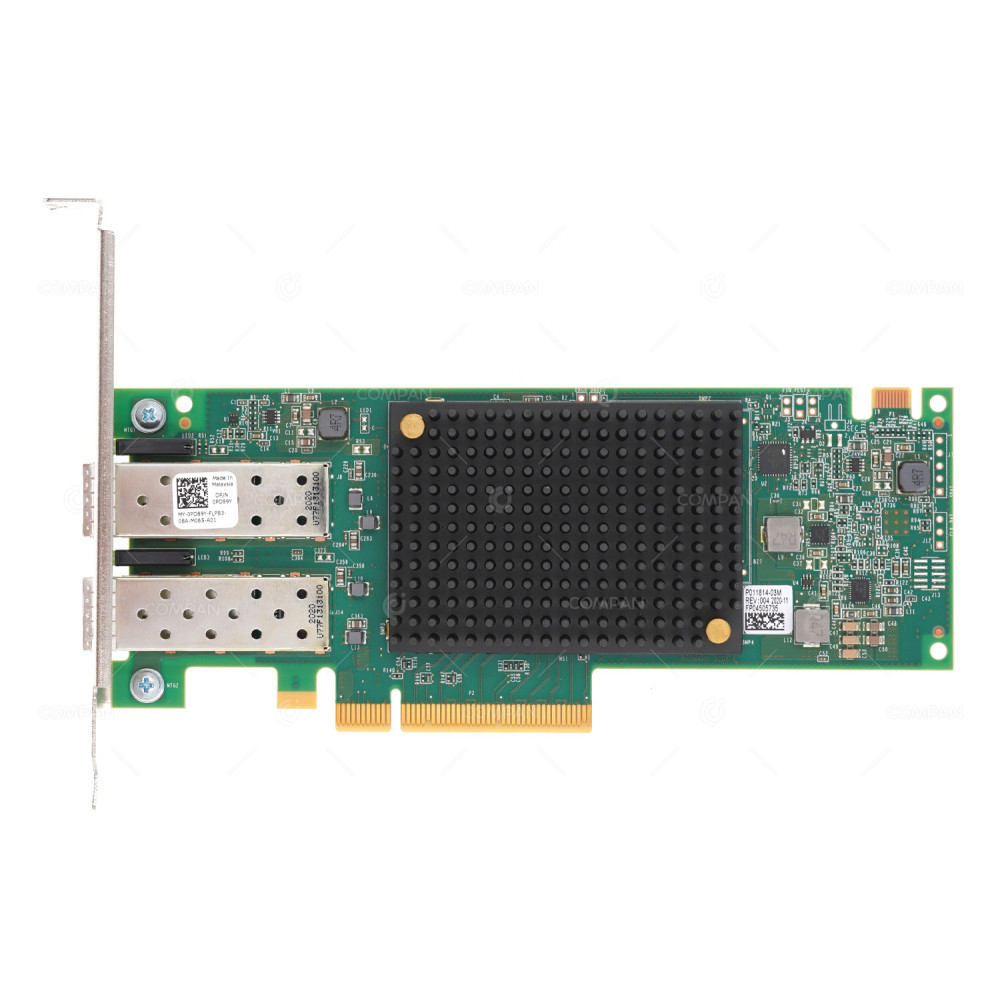 PD89Y  DELL EMULEX LPE35002 DUAL PORT 32G SFP28 FIBRE CHANNEL PCIE 4.0 X8 NETWORK ADAPTER FOR R640 R740 R740XD R840 R940